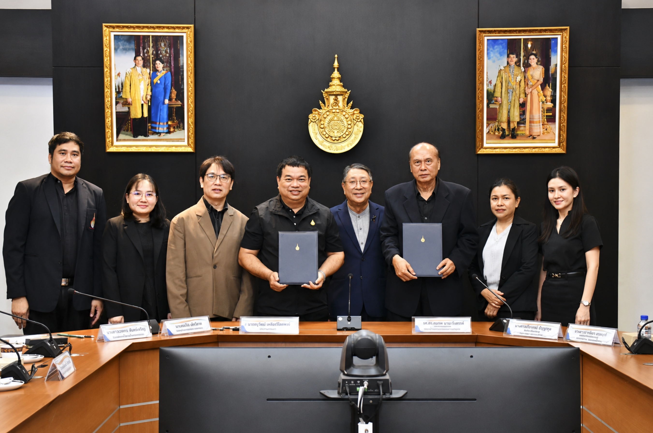 พิธีลงนามบันทึกข้อตกลงความร่วมมือทางวิชาการ (MOU)